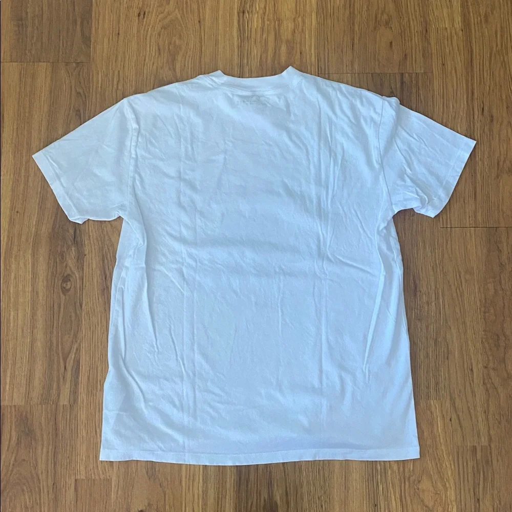 Abercrombie & Fitch W. Village Tennis White Cotton T-Shirt - Picture 5 of 8